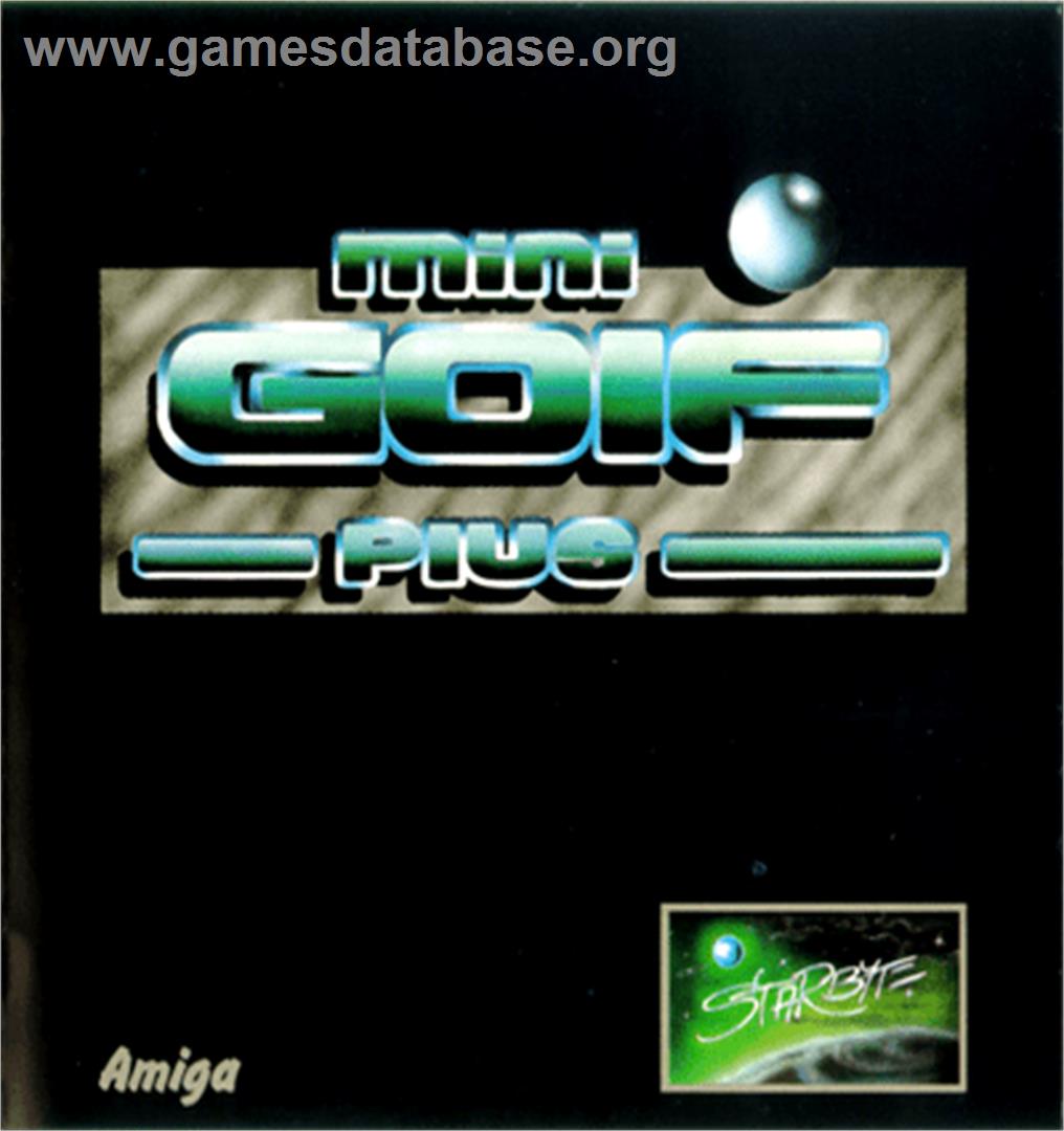 Mini Golf Plus - Commodore Amiga - Artwork - Box